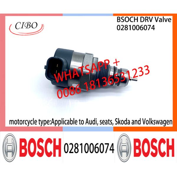 BOSCH DRV Valve 0281006074 0281006075 Control Valve 0281006074 0281006075 Applicable to Volkswagen Audi