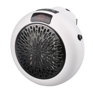 Electric 900W LED Display 3S Fast Heating Ceramic Mini Heater with Adjustable