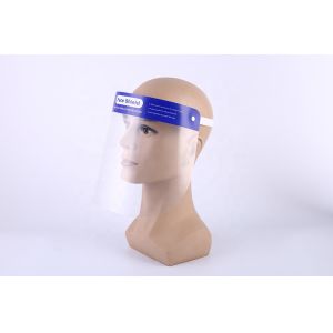 Transparent Dust Face Shield , Chemical Splash Face Shield Antiviral Eco
