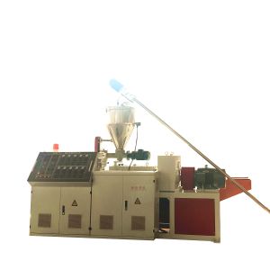 Waterproof PVC Shower Room SGS Twin Screw Plastic Extruder