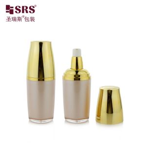 Quality supply luxury and high quality cream bottle with pump for sale