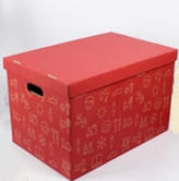 Beautiful customized carton box storage box from China