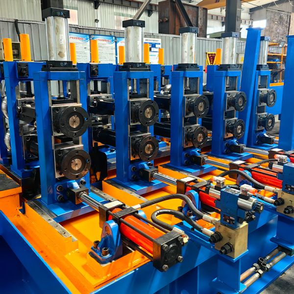 Buy carbon stellHigh Frequency Welded Pipe Mill Round And Square Tubes at wholesale prices