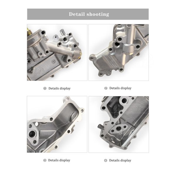 Auto Parts Oil Cooler Cover ME017230 For Mitsubishi 4D34 6D34 6D31 4D35
