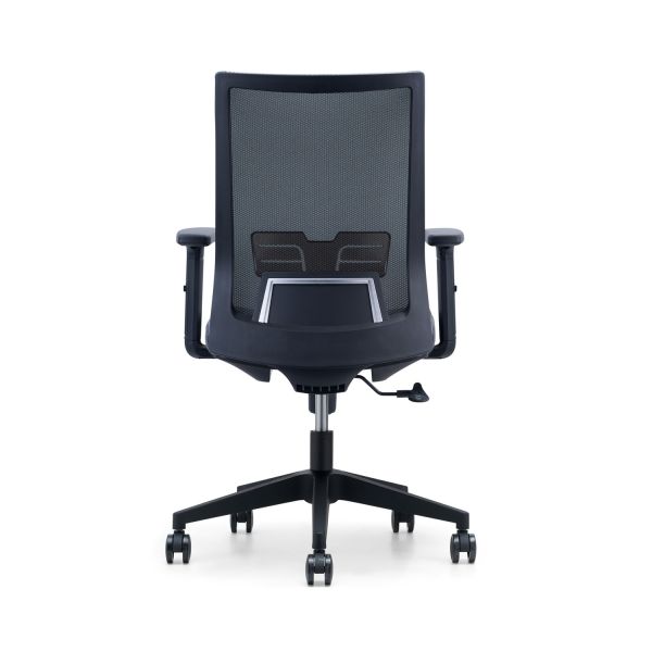 Stainless Steel Mid-back Mesh Executive Office Chair for Office Hotel Home and School