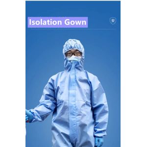 China Waterproof   Disposable Protective Coverall  Disposable Isolation Gown on sale