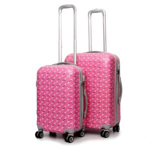 ABS PC travel trolley luggage bag from China baigou factory