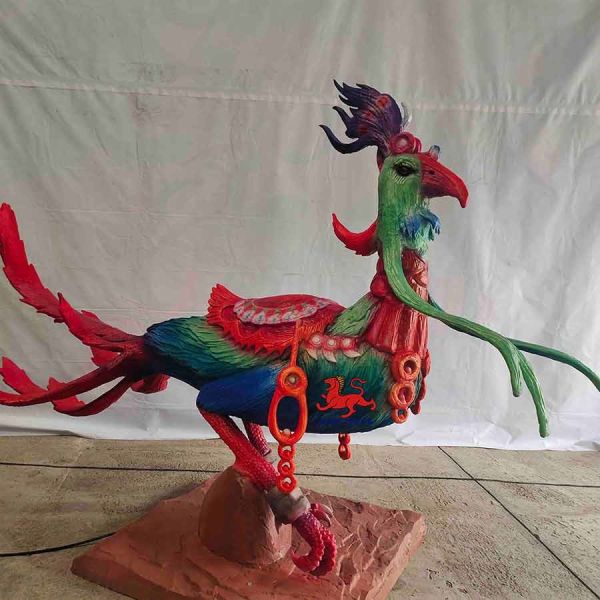 Realistic Voice Animatronic Animals Mythical Chinese Creatures Miemengniao