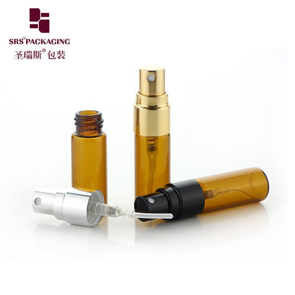 BLPA-3ML Customize Fine Mist Sprayer Glass Mini Travel Size Bottle With Atomizer For Perfume