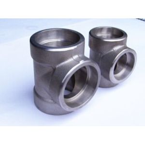 ASTM A182 F304 forged tee（SW & THD）