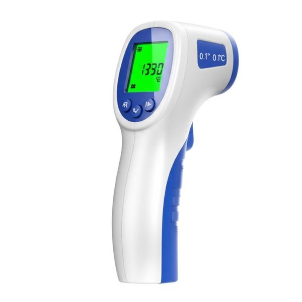 High Resolution 0.1°C Digital Forehead Thermometer with Portable and Fever Alarm