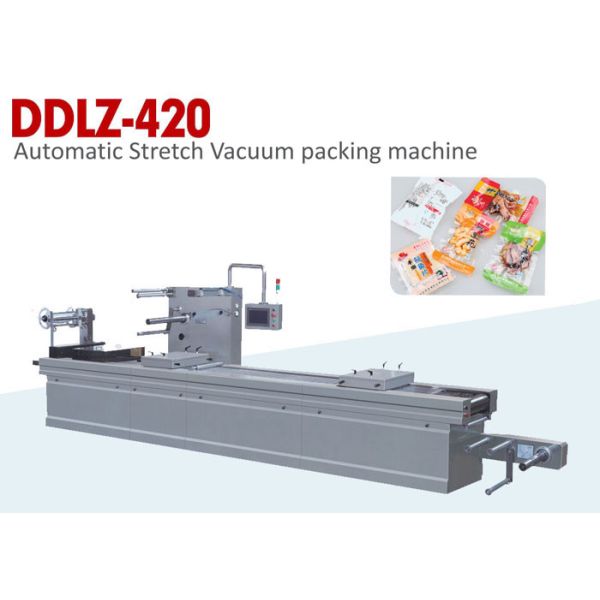 Buy Sweetmeat Shrinking Film Packaging Machine Equipped With German Vacuum Pump at wholesale prices