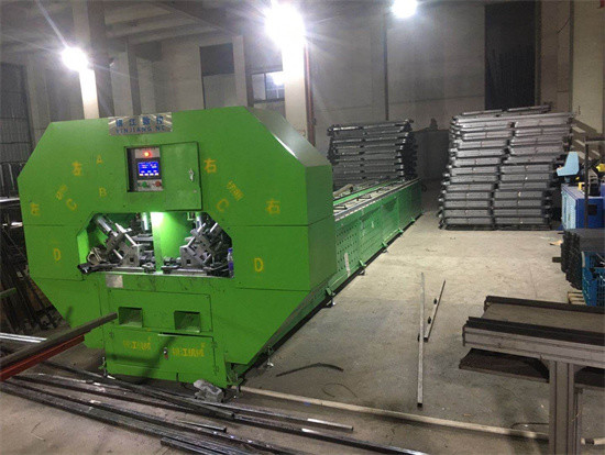Steel Square Pipes Punching Equipment | 50-100 Punches / Minute | Automatic Operation