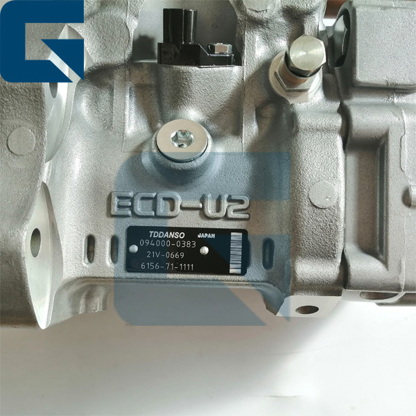 Buy 094000-0383 0940000383 6156-71-1111 6156711111 Excavator PC450-7 Fuel Injection Pump at wholesale prices