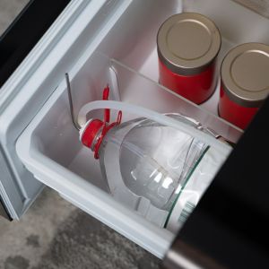 Customized Smart Dual Door Table Mini Bar Fridge Drawer With Multifunctional