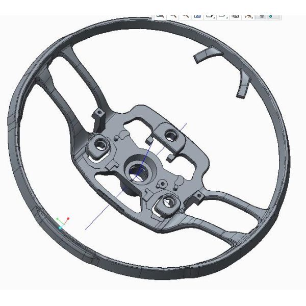 Buy Magnesium Alloy Steering Wheel Frame Metals Light Car Wheel Cover at wholesale prices
