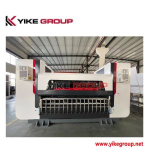YK-2000 ENC Speed 250m/min Servo Type Slitter Scorer For Corrugated Cardboard