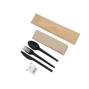 165mm 171mm PLA Biodegradable Disposable Utensils For Canteen