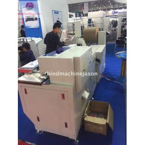 Double ring wire binding machine with hole punching function PBW580
