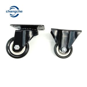 Universal M8 Plastic Furniture Castors Wheels Replacement
