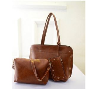 Quality Retro Vintage Women's Handbag high quality 3 in 1 set bolso for sale