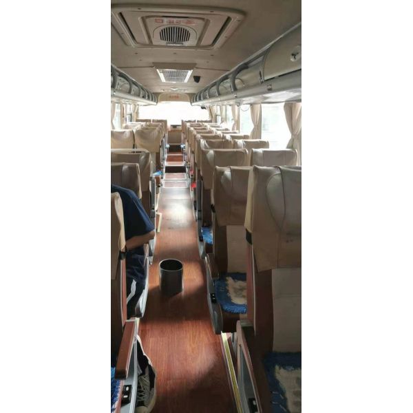 Yutong 39 Seats Used Bus 2019 Year Euro IV Used Coach Buses ZK6118 Weichai Rear Engine 336kw