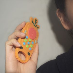 Silicone Dentition Carrot Remote Control Teether MHC Baby Toy