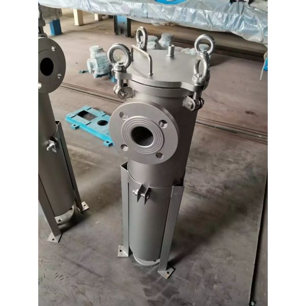 Industrial Automatic Backwash Strainer Bag Sanitary Stainless Steel Filter