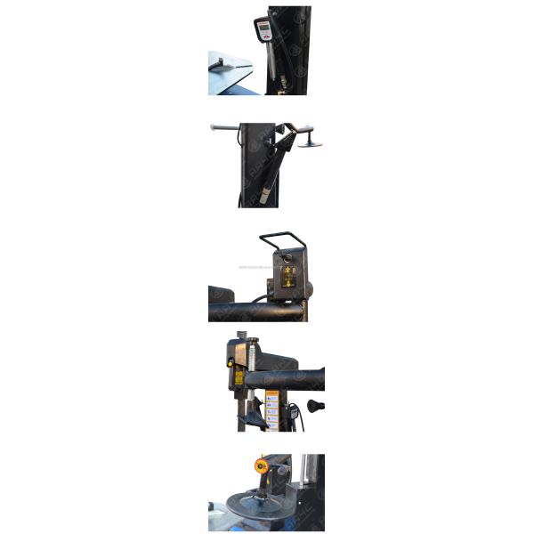 1.1KW Fully Automatic Tire Changer Machine With Back Titling Column