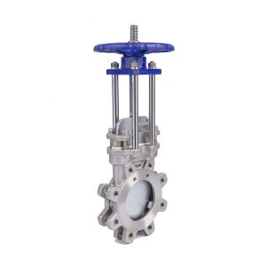 Mining Industry DN50 Manual / Pneumatic Actuator Knife Gate Valve