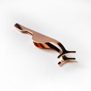 Quality Durable Beauty Makeup Tools Tweezers Type Rose Gold Color With OEM Services for sale
