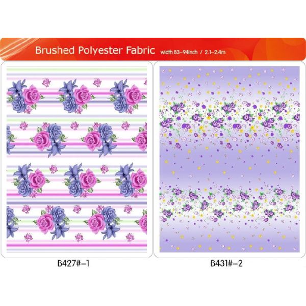 Duatmite Resistant Poly Brushed Fabric , 65gsm Woven Mattress Fabric