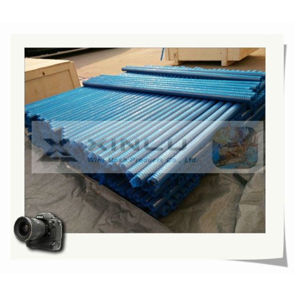 V Shape Wire Wrapped Screens Welded 316L SS Slotted Pipe 50 Micron 33mm Diameter