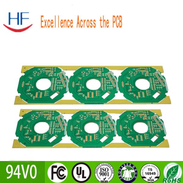 FR4 Material Single Sided Printed Circuit Board 1.6mm Surface Finish Osp Line