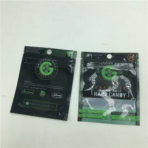 Waterproof Plastic Pouches Packaging Front Transparent Window k Seeds Pack