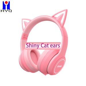 LED Cute Car Ear Tws Headphones Wireless Bluetooth Noise Cancellation