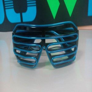 high quality cute party glasses/el glasses/glow glasses
