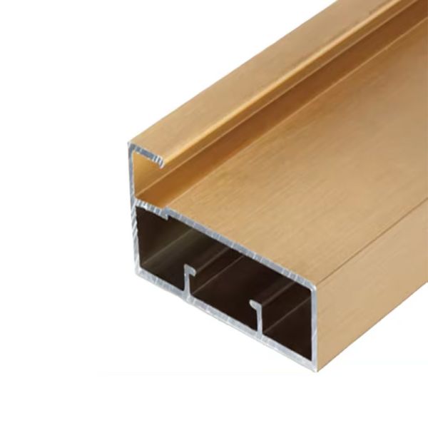 Buy Woodgrain Aluminium Cabinet Door Frame Profile Extrusion T3-T8 at wholesale prices
