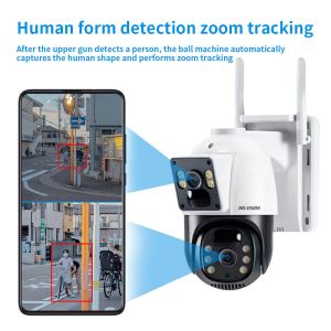 SD Card Data Storage Options C2480WG-10B Solar 4G 8x Zoom Network Camera for