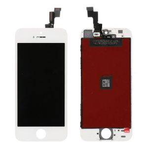 For OEM Original Apple iPhone SE LCD Screen and Digitizer Assembly with Frame - White - Grade A+