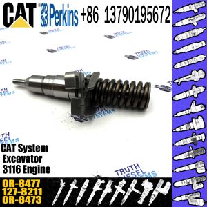 Diesel Injector 127-8211GP Fuel Parts 127 8211 1278211 0R-8477 0R8477 For