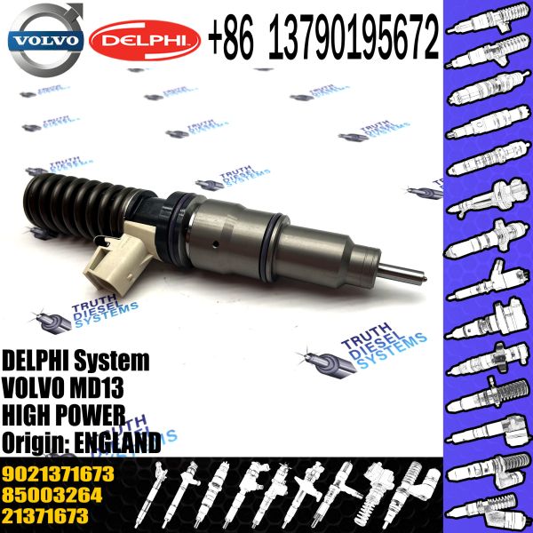 Diesel Fuel Injector 9021371673 20584346 85000498 20972224 85003264 21340612 E3.18 for VOL D13 EURO 3 HIGH POWER
