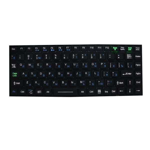 Buy 89 Keys Silicone Industrial Keyboard White Backlit Computer Keyboard at wholesale prices