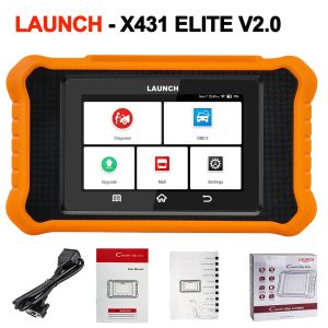 LAUNCH X431 Elite 2.0 Car Full System Diagnostic Tools Auto OBD OBD2 Scanner