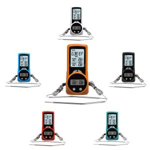 Digital Bbq Meat Thermometer Wireless Grilling Cooking Thermometer With Temp