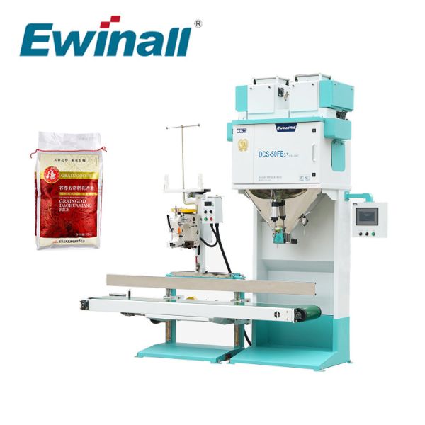 Buy Manual Automatic Rice Packing Machine DCS-50FB3+ Ewinall at wholesale prices