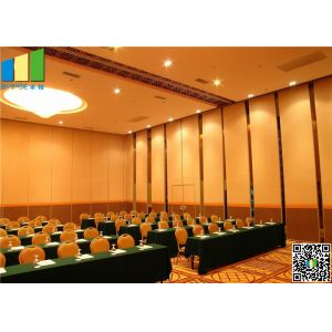 Wooden Surface Folding Partiion Walls , Operable Partition Walls