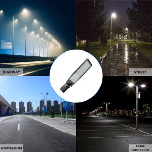 Smart 100w LED Solar Street Lights 30000 Lumens Explosion Proof