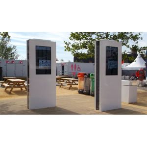 Quality Original Samsung 43 inch ads player waterproof ip65 2500 nits outdoor digital signage for sale