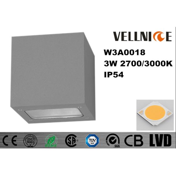 Buy IP54 Electrostatic Dusting Finishing Wall Mounted Led Wall Lights W3A0018 at wholesale prices